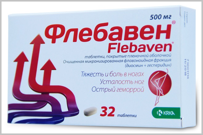 Флебавен — новые таблетки против варикоза и геморроя
