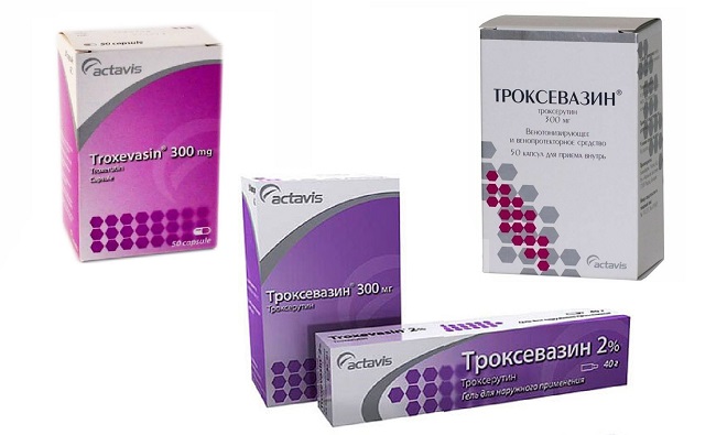 Троксевазин гель и капсулы — эффективное лечение вен и сосудов