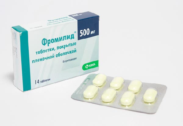 Антибиотик фромилид: показания и противопоказания к применению