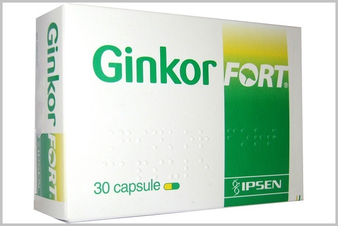 Гинкор форт – капсулы для лечения варикоза и геморроя