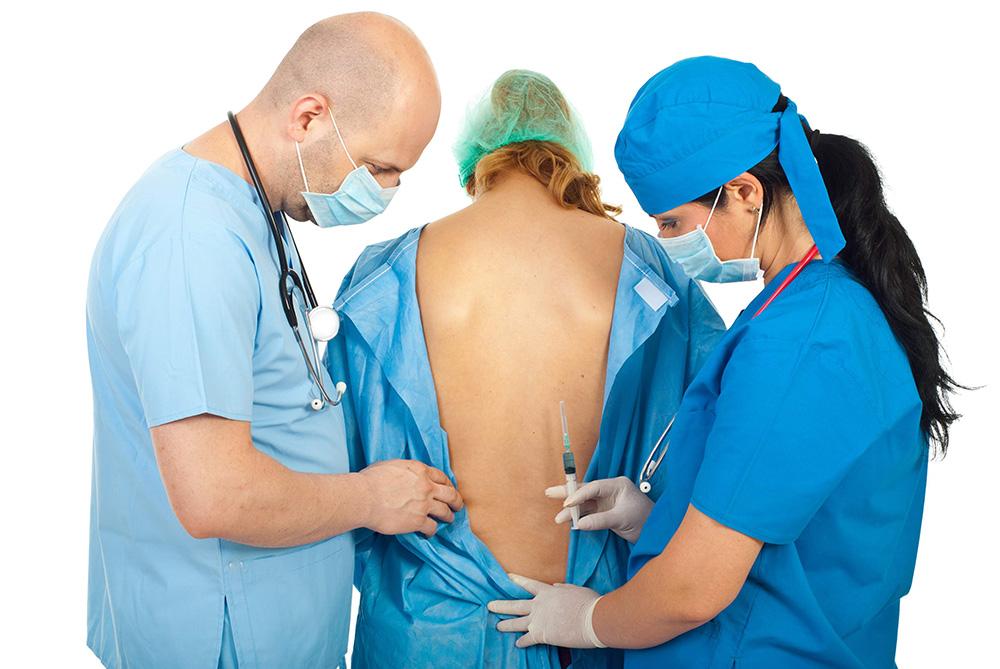 Как убрать боль в спине после эпидуральной анестезии?