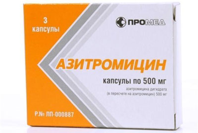 Применение Азитромицина при гайморите